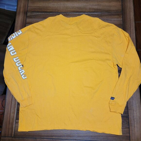 JanSport College Of The Mainland (Texas City) LS Orange/Yellow Unisex Tee - 2XL - Picture 4 of 5